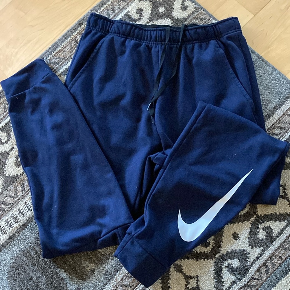 Men’s Nike Dri-Fit Standard Fit Joggers (M) Navy Blue